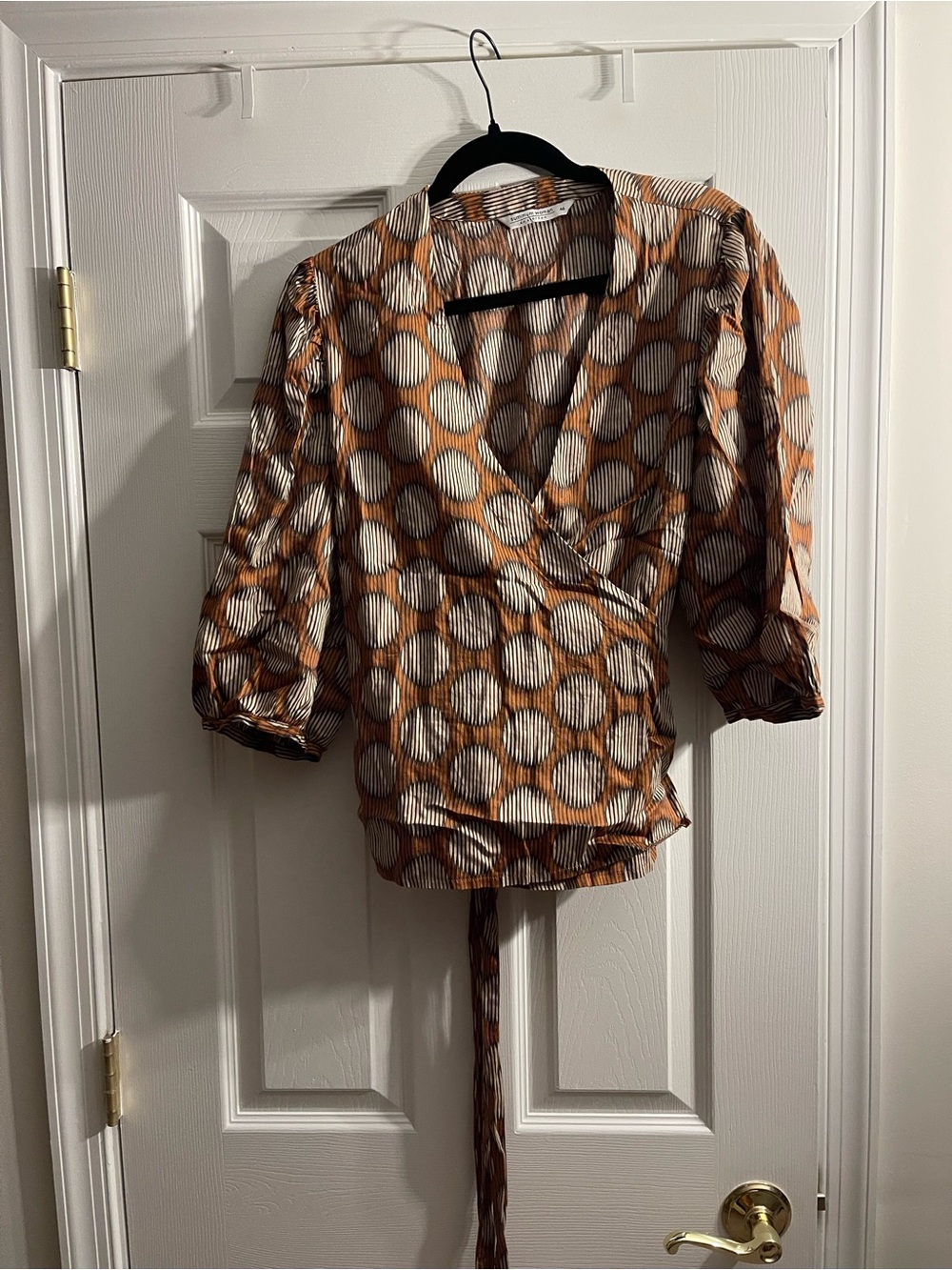 Women’s Cotton Wrap Top